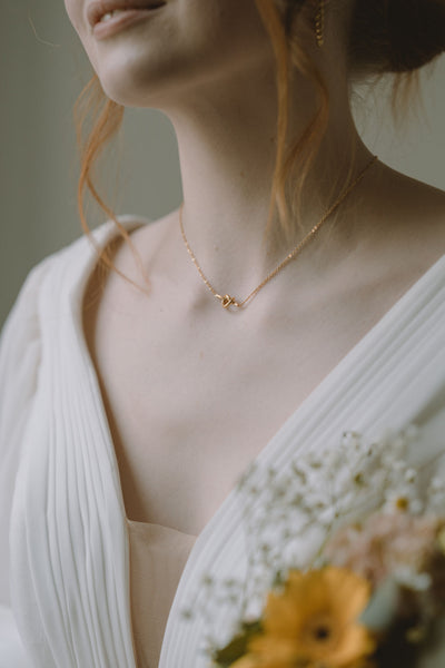 Laya Schleifen-Halskette